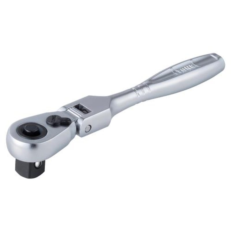 エスコ EA618JA-13 3/8”DRx122mmラチェットハンドル 1個(ご注文単位1個)【直送品】