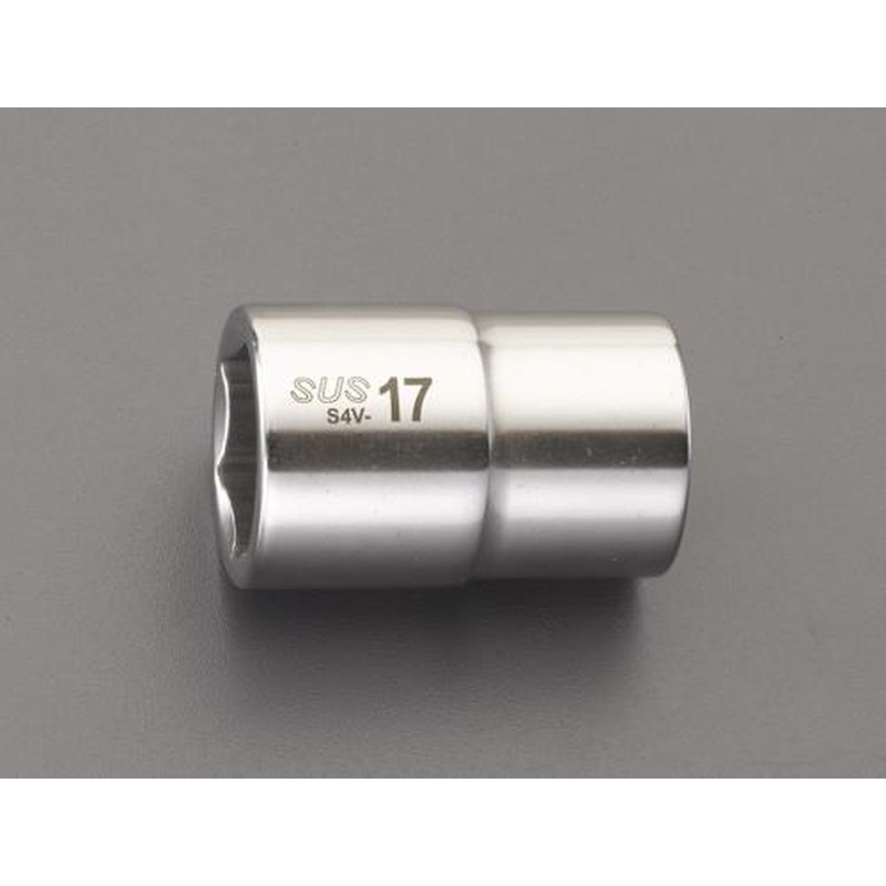 エスコ EA618SC-8 1/2”DRx8mmソケット(ステンレス製) 1個(ご注文単位1個)【直送品】