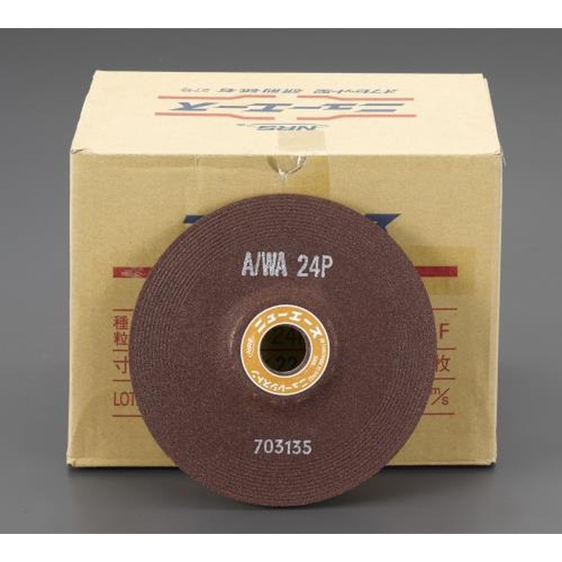 エスコ EA809YD-224 150x6mm/A/WA24Pオフセット型砥石(25枚) 1個(ご注文単位1個)【直送品】