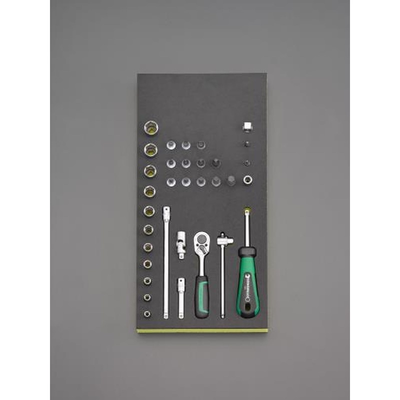 エスコ EA612TA-12 1/4”DRソケットレンチセット 1個（ご注文単位1個）【直送品】