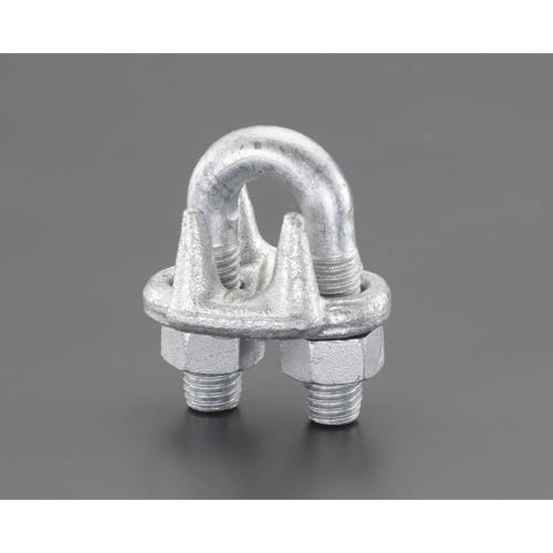 エスコ EA638cm-112 12mmワイヤークリップ(スチール製) 1個(ご注文単位1個)【直送品】