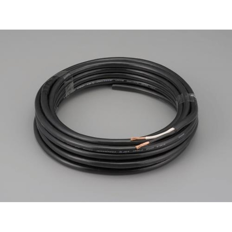 エスコ EA940AX-15 1.25mm2x50m/2芯［2種EPゴム]キャブタイヤケーブル 1個（ご注文単位1個）【直送品】
