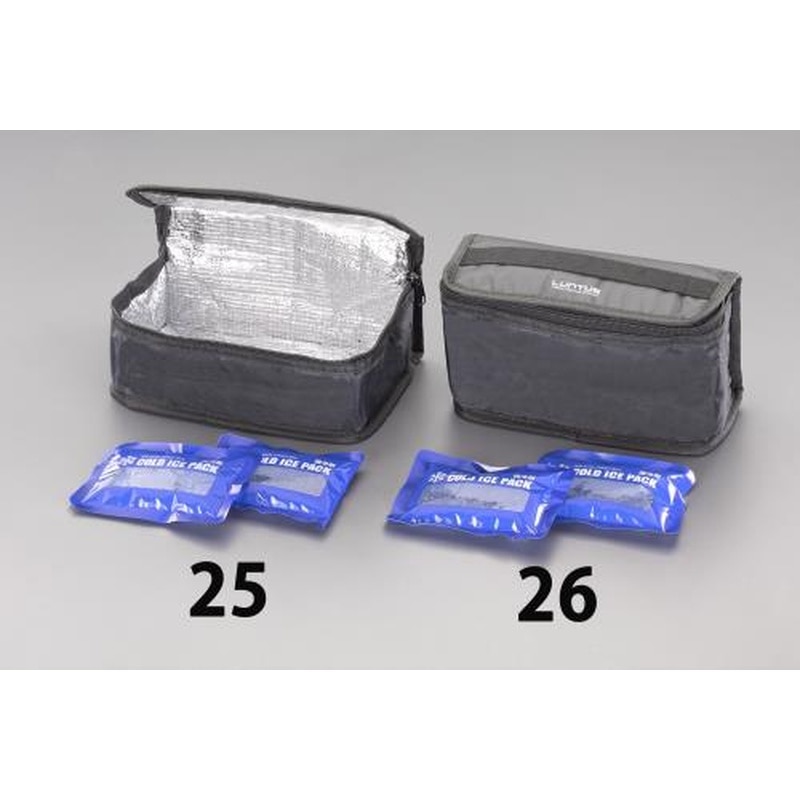 エスコ EA763AV-25 240x150x80mmランチボックス 1個（ご注文単位1個）【直送品】