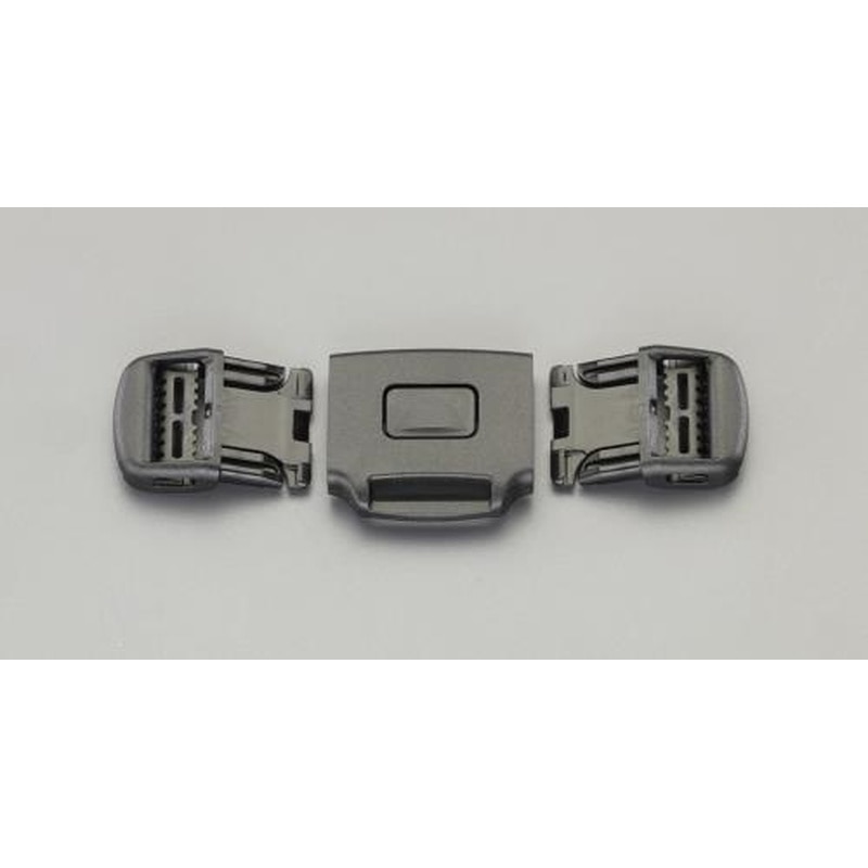エスコ EA628RB-225 25mmバックル(プラスチック製・2個) 1個(ご注文単位1個)【直送品】