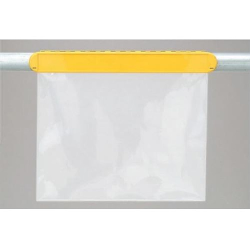 エスコ EA983DH-32 450x355mmワンタッチ取付標識(黄色) 1個(ご注文単位1個)【直送品】