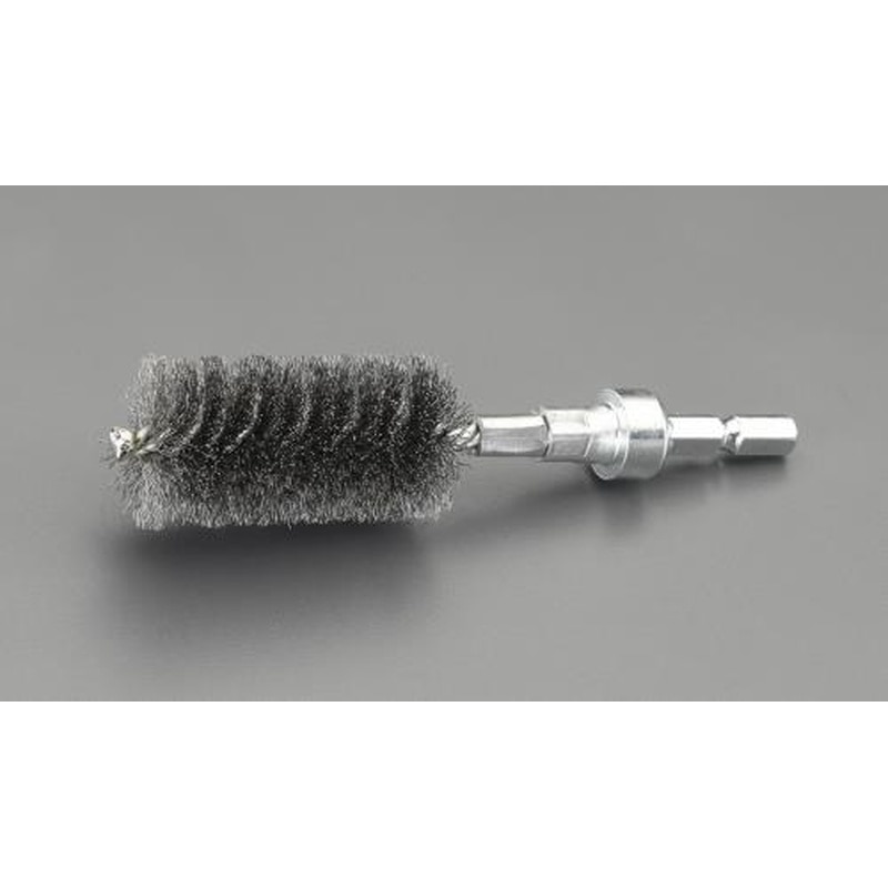 エスコ EA819BT-101 10x50mm6角軸ワイヤーブラシ(鋼線) 1個(ご注文単位1個)【直送品】