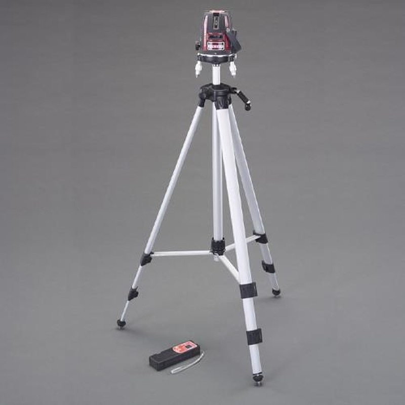 エスコ EA780MA-2B レーザー墨出し器(三脚・受光器付) 1個(ご注文単位1個)【直送品】