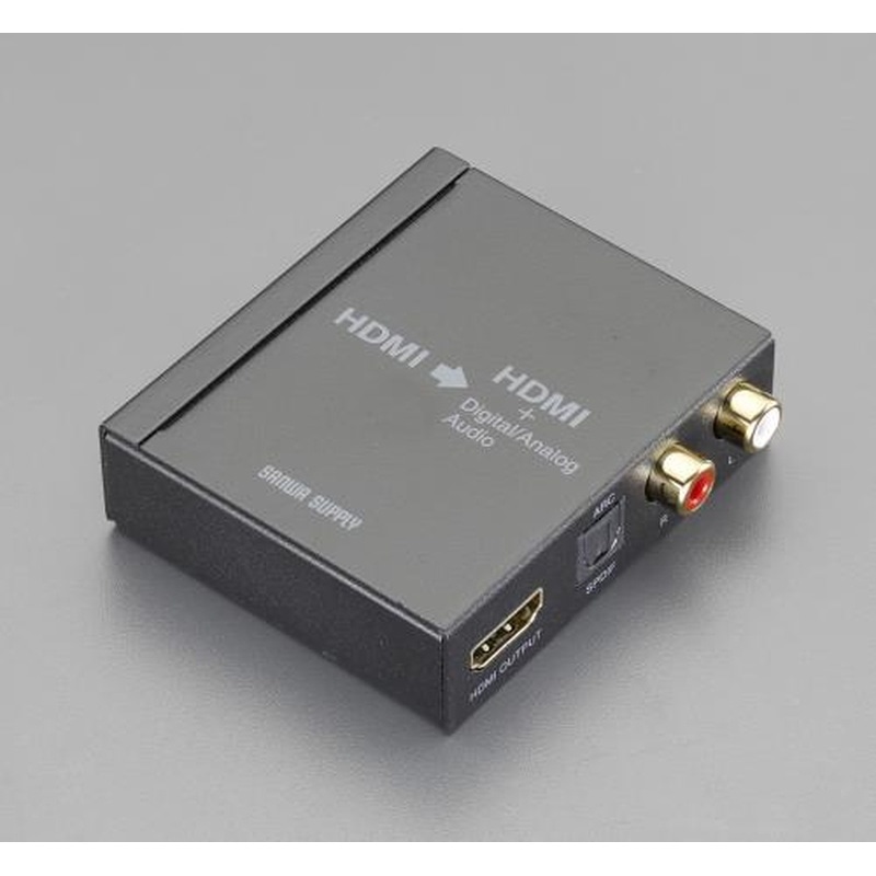 エスコ EA940P-95[HDMI-光デジタル/アナログ]オーディオ分離器 1個（ご注文単位1個）【直送品】