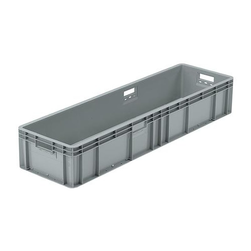 エスコ EA506AF-87 1173x335x195mm/60.2Lコンテナ(グレー) 1個(ご注文単位1個)【直送品】