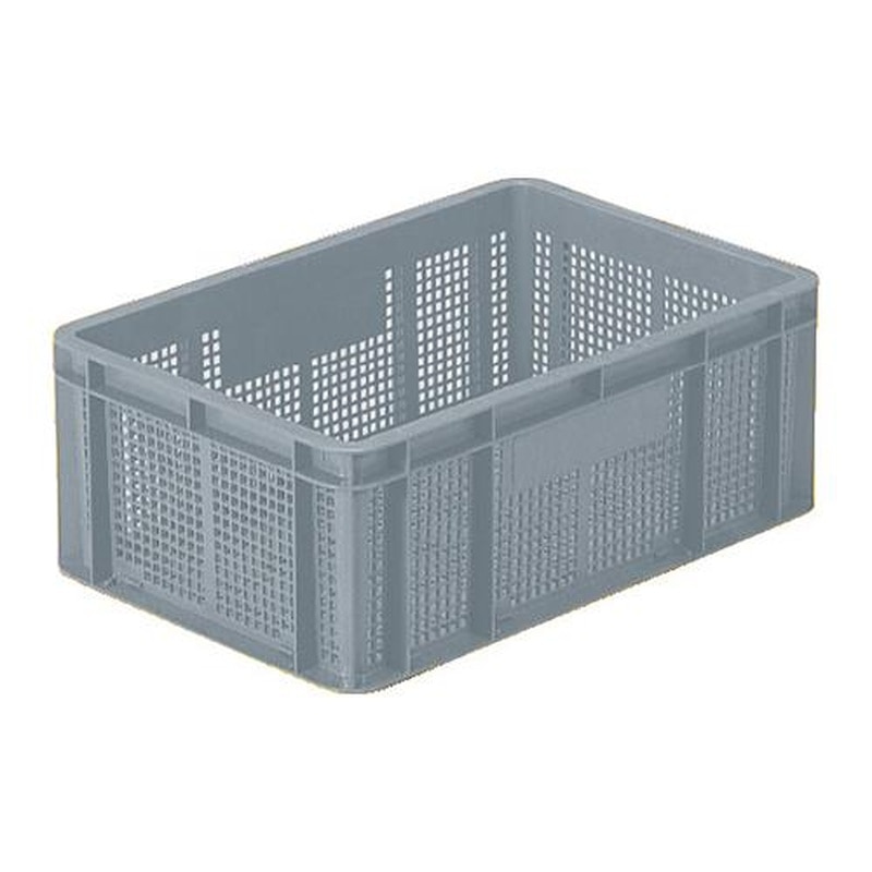 エスコ EA506AF-90 503x335x195mm/24.9Lコンテナ(グレー) 1個(ご注文単位1個)【直送品】