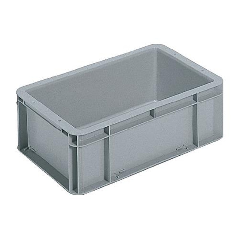 エスコ EA506AF-79 439x278x149mm/13.0Lコンテナ(グレー) 1個(ご注文単位1個)【直送品】