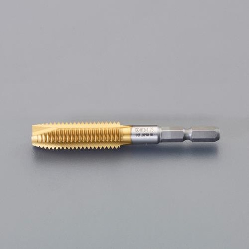 エスコ EA829CJ-308 M8x1.25ポイントタップ(六角軸/HSS) 1個（ご注文単位1個）【直送品】