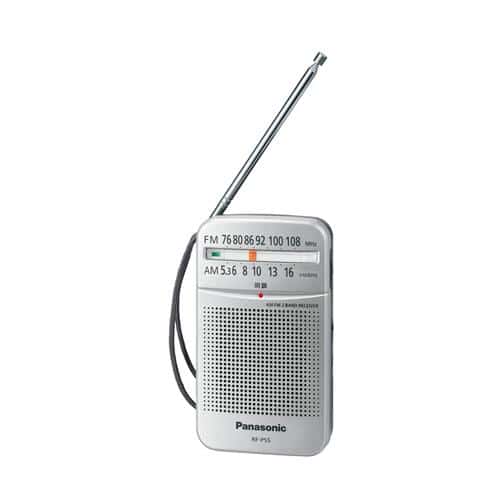 エスコ EA763BB-13B 67x117x28.5mm FM/AMポケットラジオ 1個 （ご注文単位1個）【直送品】
