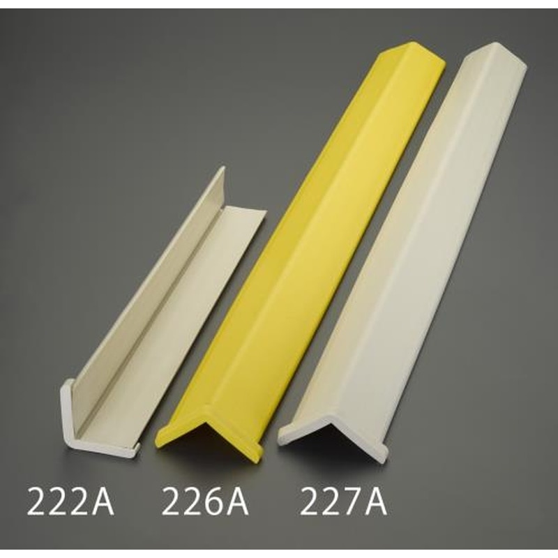 エスコ EA983FJ-222A 65x65x500mmコーナーガード(アイボリー) 1個(ご注文単位1個)【直送品】