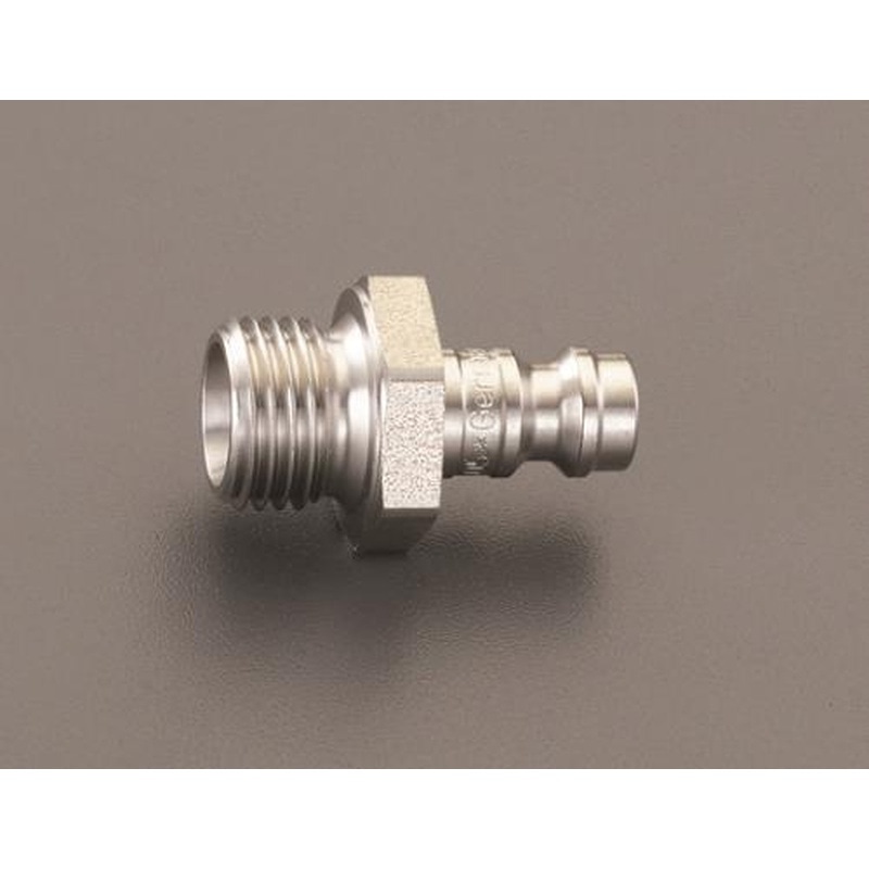 エスコ EA140GK-10 M10x1雄ねじカップリング(ステンレス製) 1個（ご注文単位1個）【直送品】