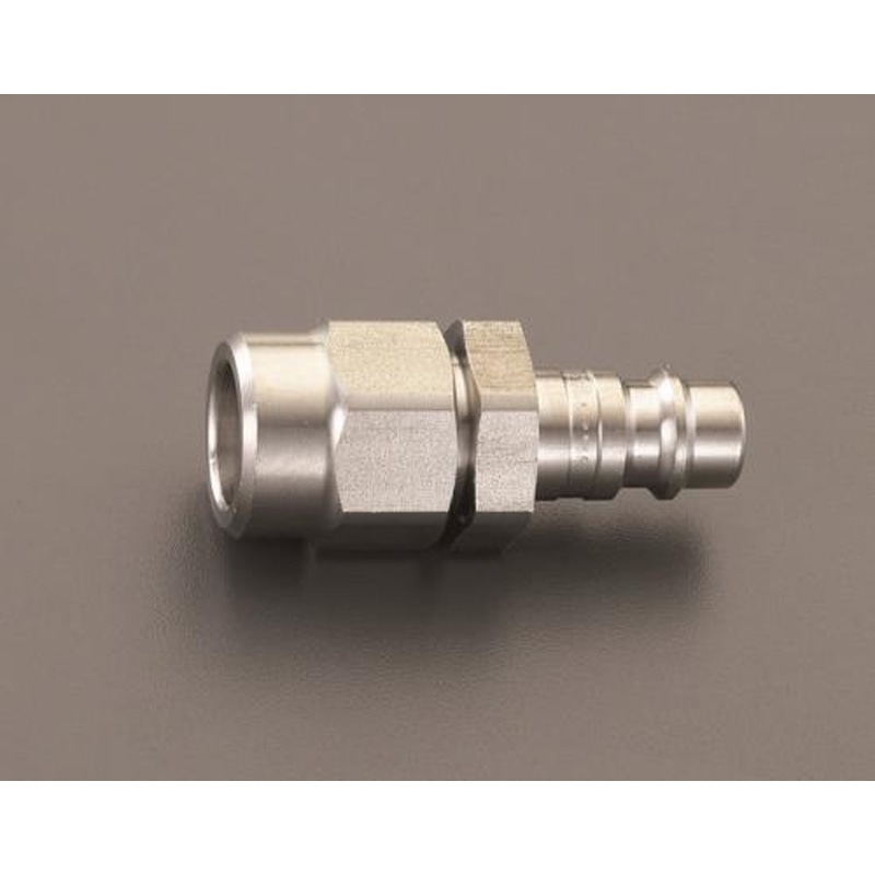 エスコ EA140GS-308 8x12mmウレタンホース用プラグ(隔壁/ステンレス製) 1個(ご注文単位1個)【直送品】