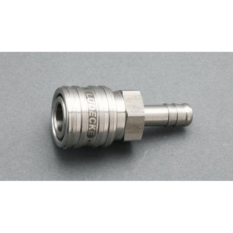 エスコ EA140GT-213 13mmウレタンホースカップリング(ステンレス製/ワンプッシュ) 1個（ご注文単位1個）【直送品】
