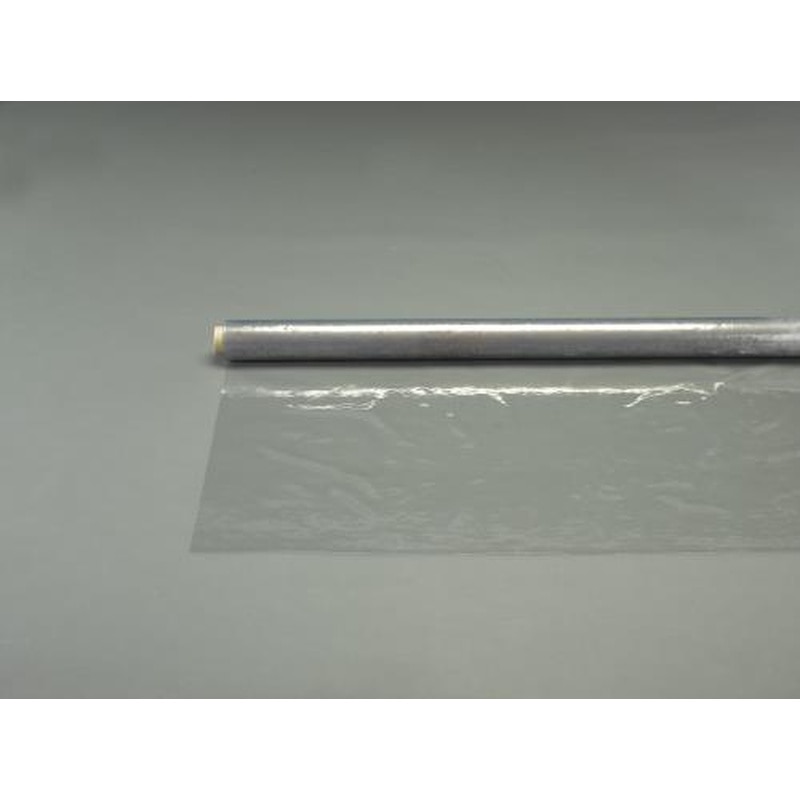 エスコ EA911AG-313 1370x0.5mmx10m［PVC製]フィルム(クリア/制電/防炎) 1個（ご注文単位1個）【直送品】