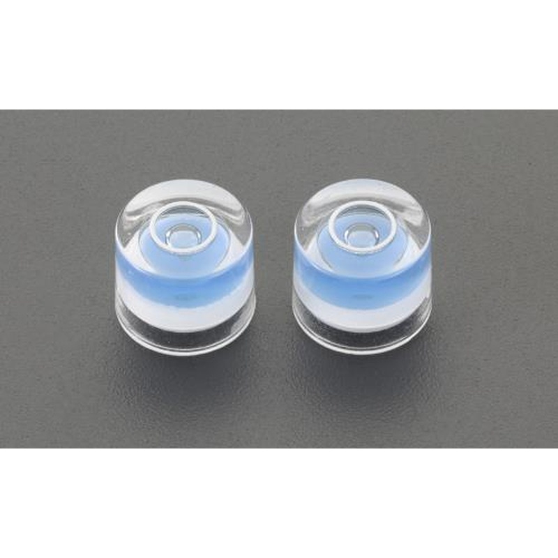 エスコ EA721K-23 16x8.5mm目玉レベル(2個入) 1個（ご注文単位1個）【直送品】