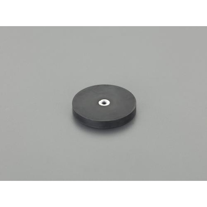 エスコ EA781EE-72 φ43x6.0mm/M4雌ネジ/85Nマグネット(2個) 1個(ご注文単位1個)【直送品】