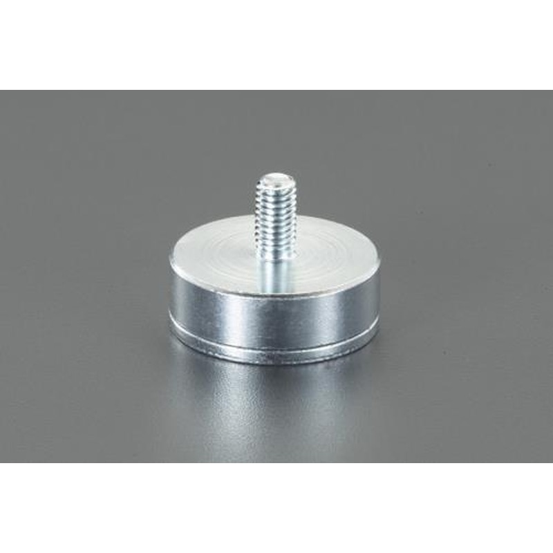 エスコ EA781EW-7 φ40x8mm/410N強力マグネット 1個(ご注文単位1個)【直送品】