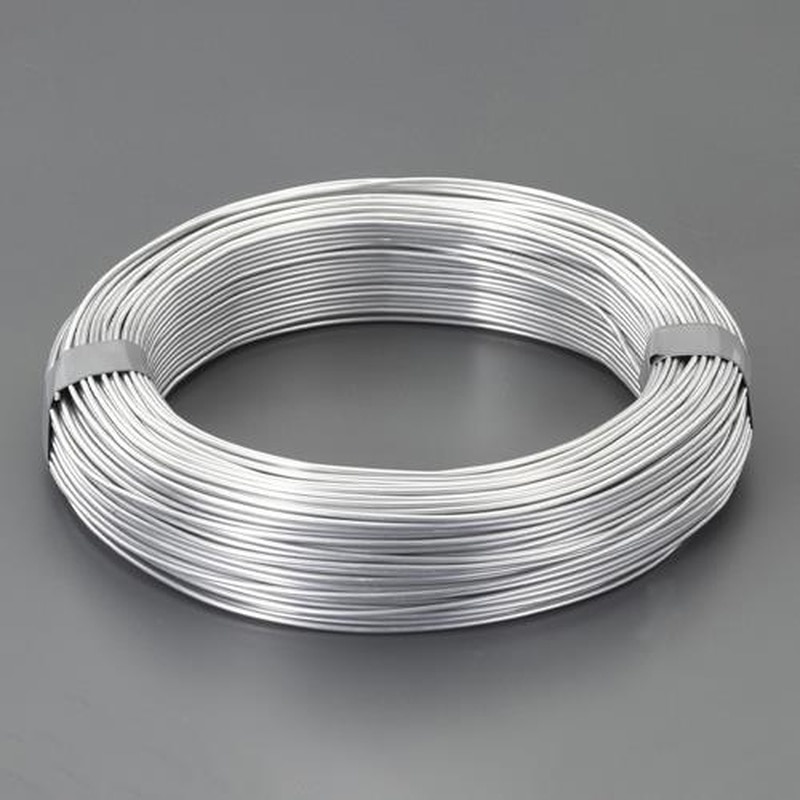 エスコ EA951AL-3.5A 3.5mmx38mアルミ線(シルバー・1kg) 1個(ご注文単位1個)【直送品】