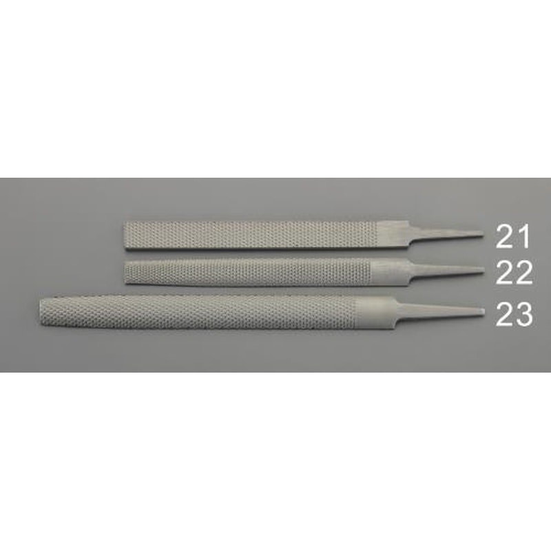 エスコ EA521PH-21 200mmやすり(平/木工用) 1個（ご注文単位1個）【直送品】