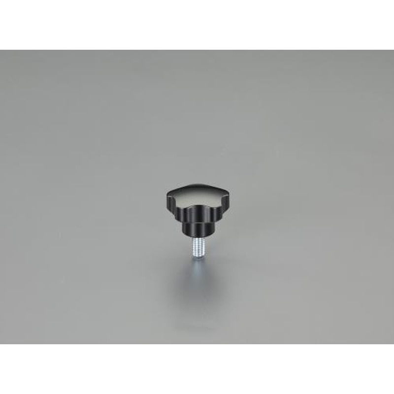 エスコ EA948AD-132 M10x50mm雄ねじノブ 1個（ご注文単位1個）【直送品】