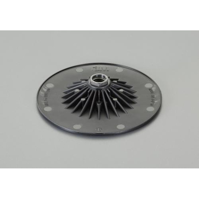 エスコ EA809ME-2 95mmディスクペーパー用ナイロンパッド 1個(ご注文単位1個)【直送品】