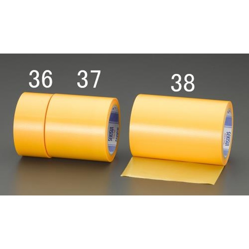エスコ EA944ML-36 50mmx25m養生テープ(強粘着/外装用/マンゴー) 1個（ご注文単位1個）【直送品】