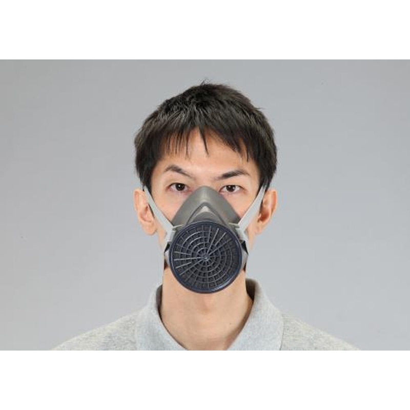 エスコ EA800NH-1[S/M]防毒マスク 1個（ご注文単位1個）【直送品】