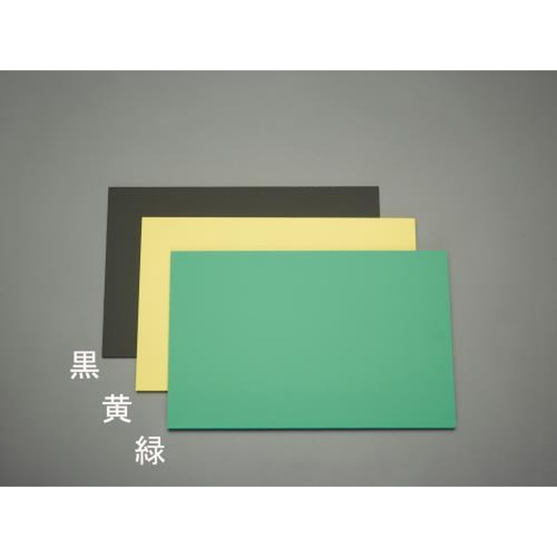 エスコ EA440DY-173 450x600x3.0mm低発泡塩ビ板(緑/5枚) 1個（ご注文単位1個）【直送品】