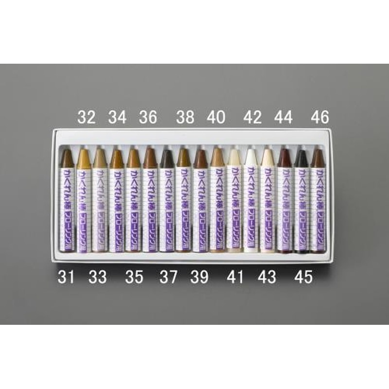 エスコ EA934SB-34 6gフローリング補修剤(ミディアムブラウンオーク) 1個（ご注文単位1個）【直送品】