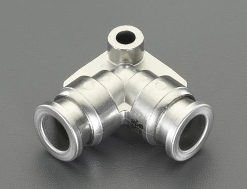 エスコ EA425WF-10 10mm ユニオン(エルボ/ステンレス製) 1個 (ご注文単位1個)【直送品】