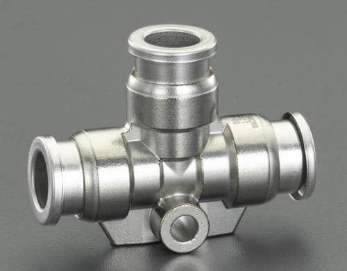 エスコ EA425WH-10 10mm ユニオン(ティーズ/ステンレス製) 1個 (ご注文単位1個)【直送品】