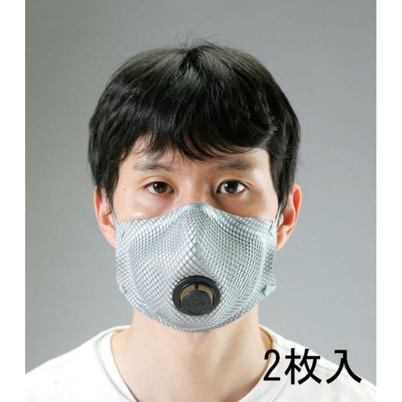 エスコ EA800MJ-104[N95]マスク(2枚) 1個（ご注文単位1個）【直送品】