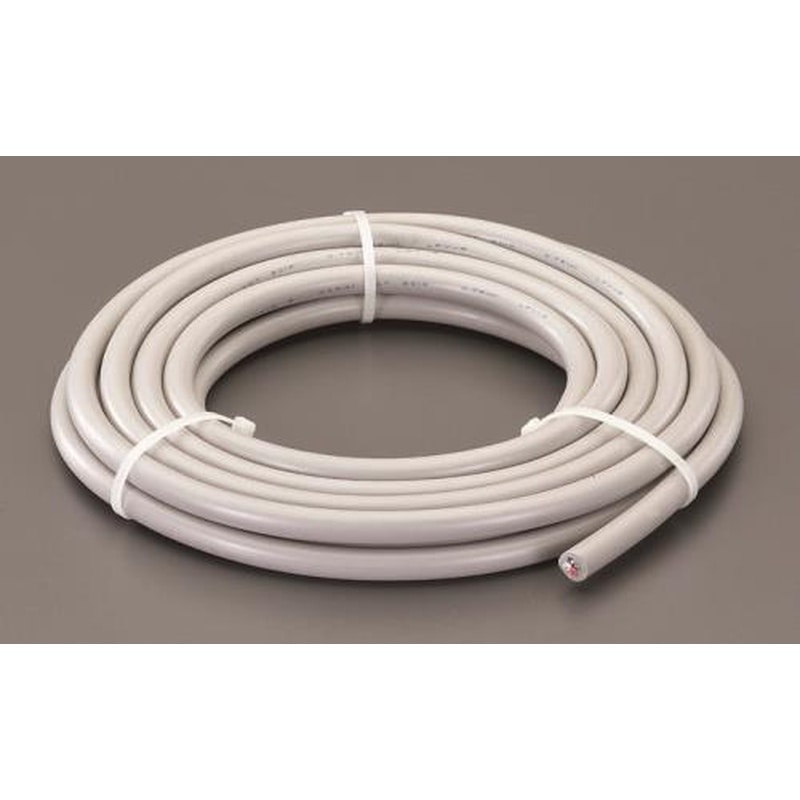 エスコ EA940AG-676 3.5m㎡x20m/4芯ビニールキャブタイヤケーブル 1個（ご注文単位1個）【直送品】
