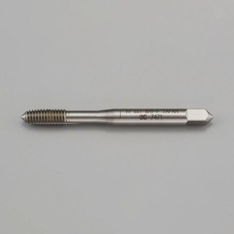 エスコ EA829FF-1.4B M1.4x0.3/2P溝無タップ(非鉄合金用) 1個(ご注文単位1個)【直送品】