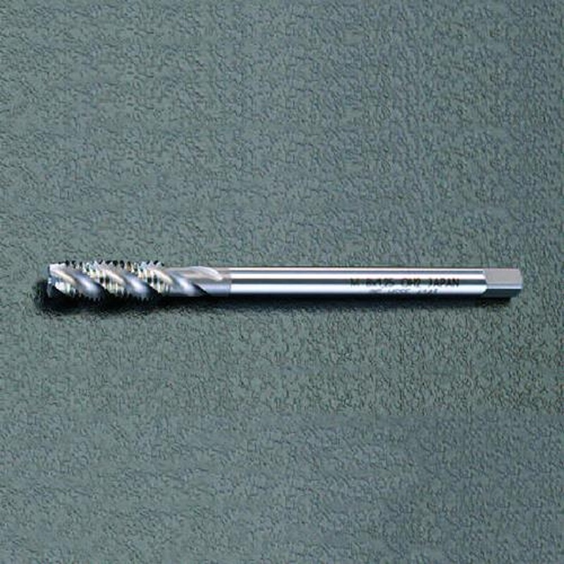 エスコ EA829SM-6 M6x1.0/100mmスパイラルタップ(HSSE) 1個(ご注文単位1個)【直送品】