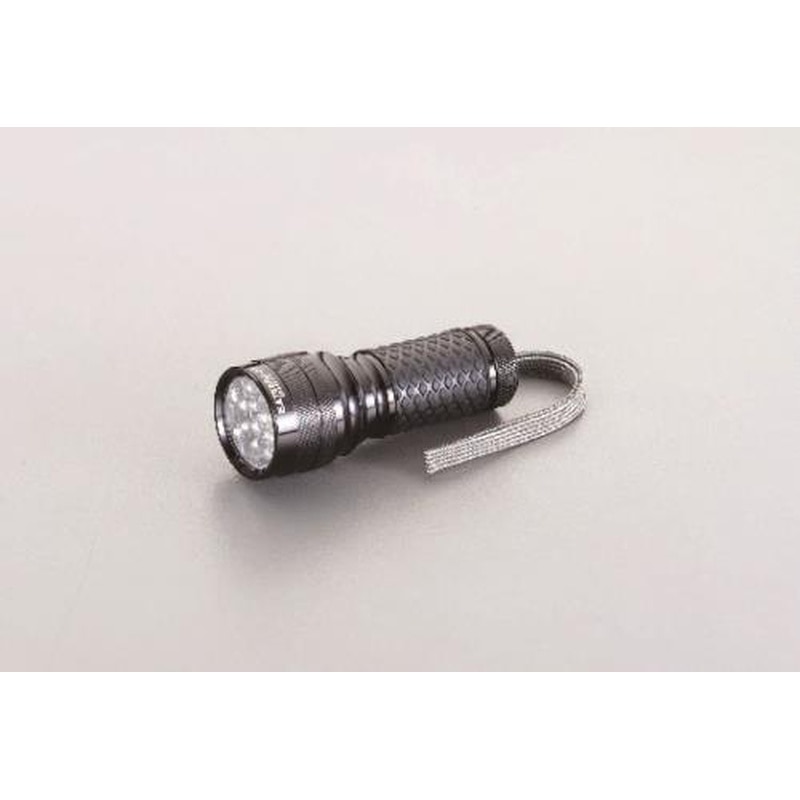 エスコ EA758RJ-21A[単4x3本]フラッシュライト/LED(16灯・黒) 1個（ご注文単位1個）【直送品】