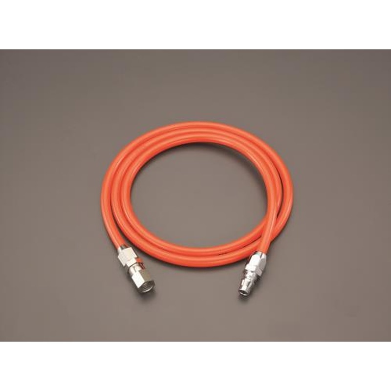 エスコ EA125S-1.5A 6.5/10mmx1.5mウレタンホース(プラグ付) 1個(ご注文単位1個)【直送品】