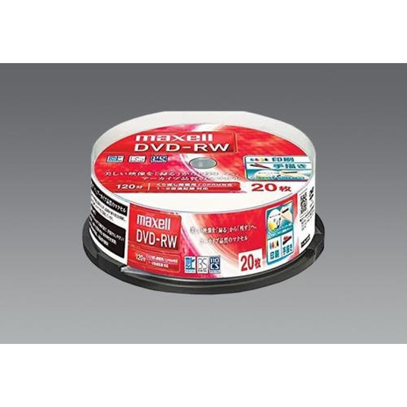 エスコ EA759GS-21C 4.7GBDVD-RW(2倍速/20枚) 1個(ご注文単位1個)【直送品】