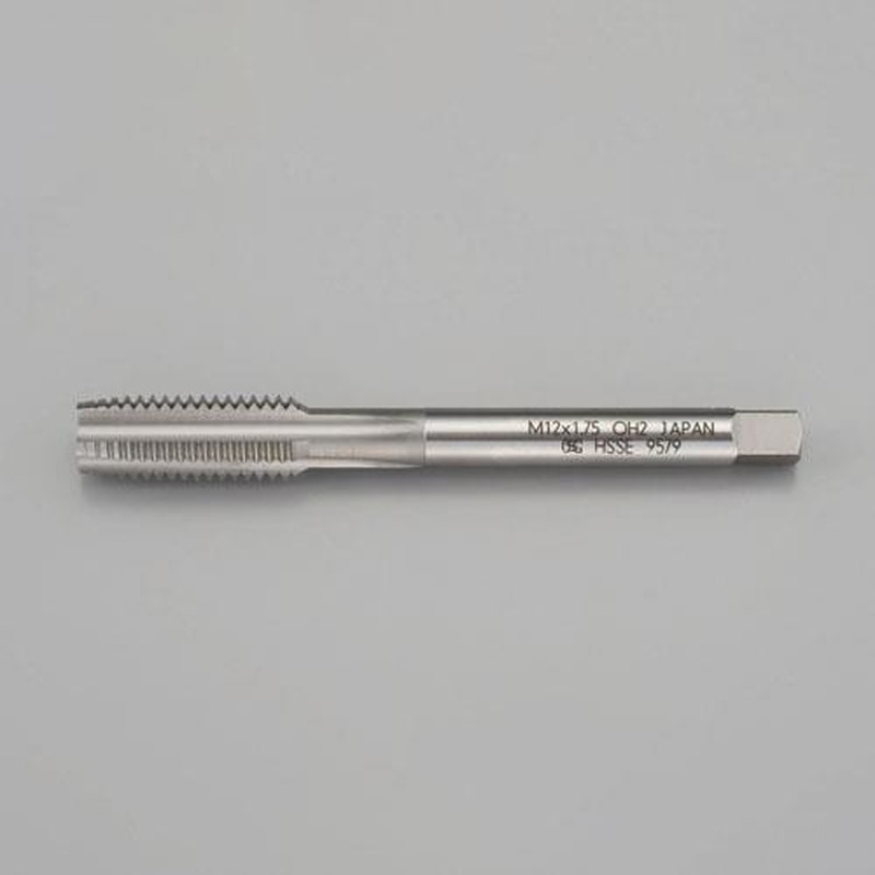 エスコ EA829HV-181 M6x1.0/5P/100mmハンドタップ(ロング/HSSE) 1個(ご注文単位1個)【直送品】