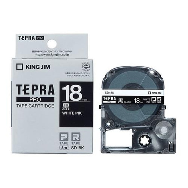 エスコ EA761DJ-4 18mmテープカセット(ビビット) 1個(ご注文単位1個)【直送品】