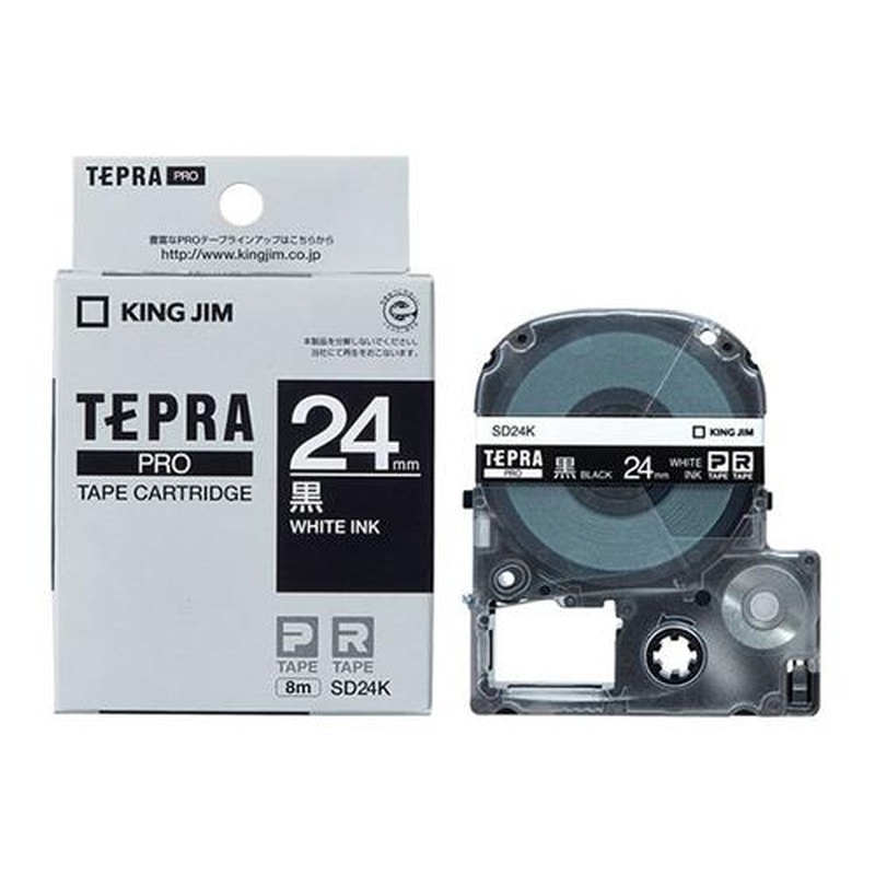 エスコ EA761DJ-5 24mmテープカセット(ビビット) 1個(ご注文単位1個)【直送品】