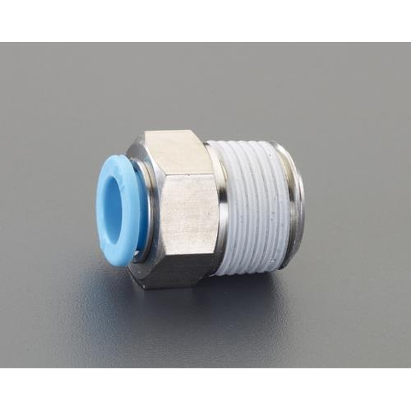 エスコ EA140HR-124 R1/2”x12.0mmハーフユニオン(ステンレス製) 1個(ご注文単位1個)【直送品】