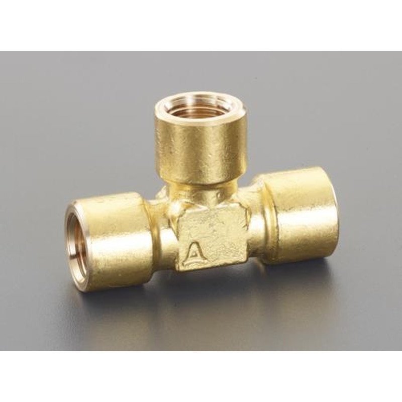 エスコ EA141AA-32 Rc1/4”内ねじチーズ 1個（ご注文単位1個）【直送品】