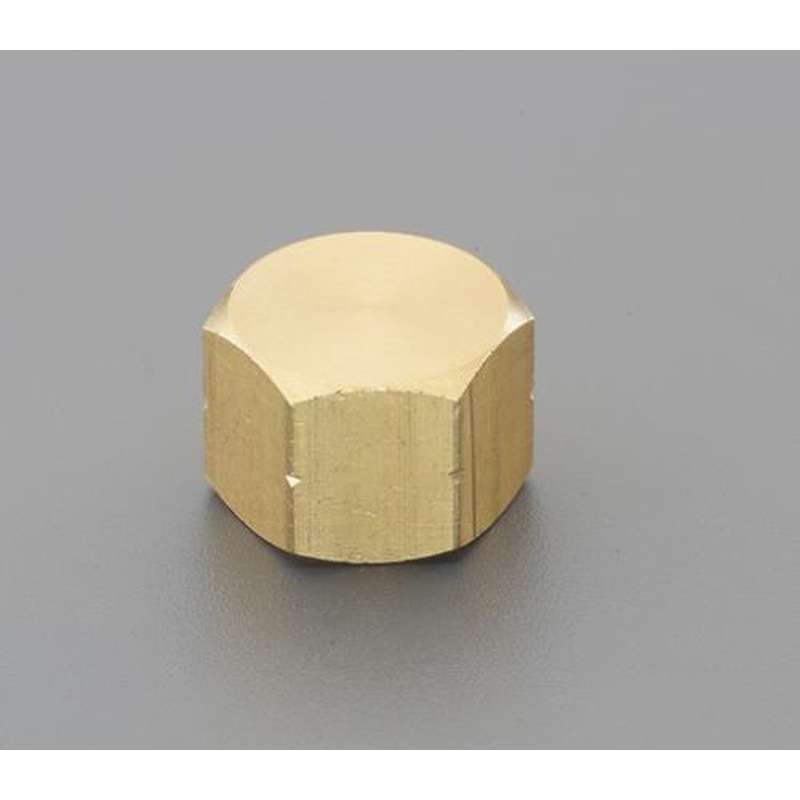 エスコ EA141AD-23 Rc3/8”六角キャップ 1個（ご注文単位1個）【直送品】