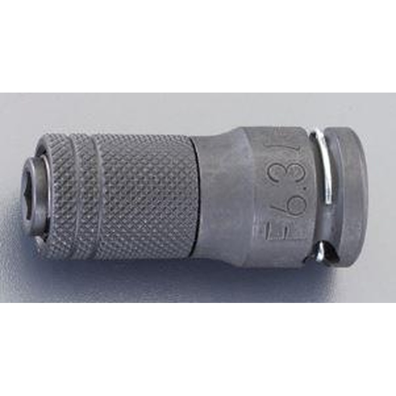 エスコ EA164C-41 3/8”DRx1/4”Hexインパクトビットホルダー 1個(ご注文単位1個)【直送品】
