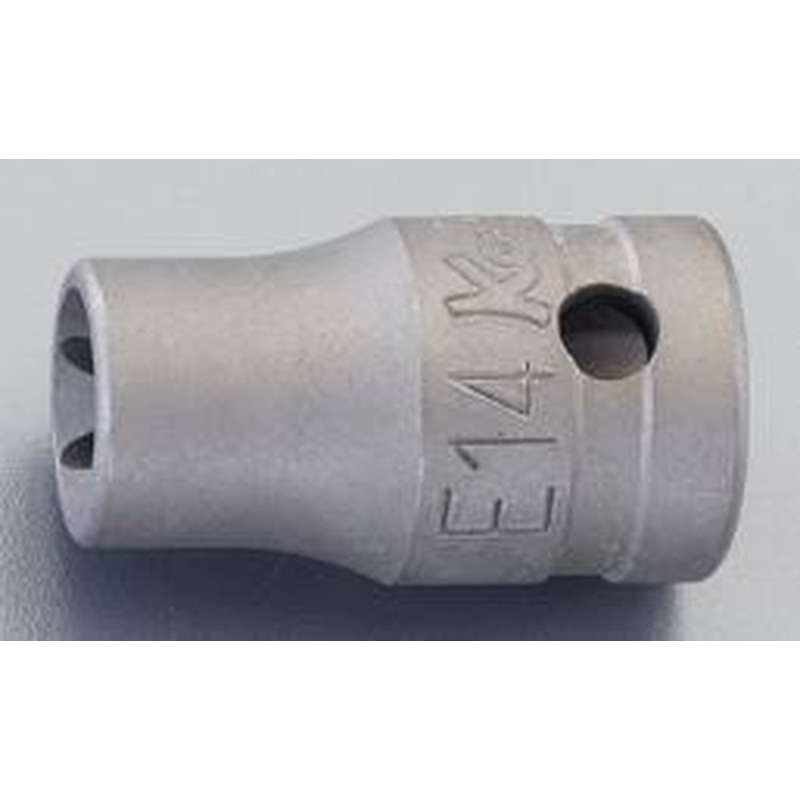 エスコ EA164DS-10 1/2”DRxE10TORXソケット(動力工具用) 1個(ご注文単位1個)【直送品】